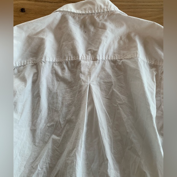Jason Wu Oversized Women’s White Button Up Size L Preloved - Picture 9 of 9